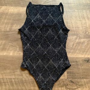 H&M Sparkly Bodysuit